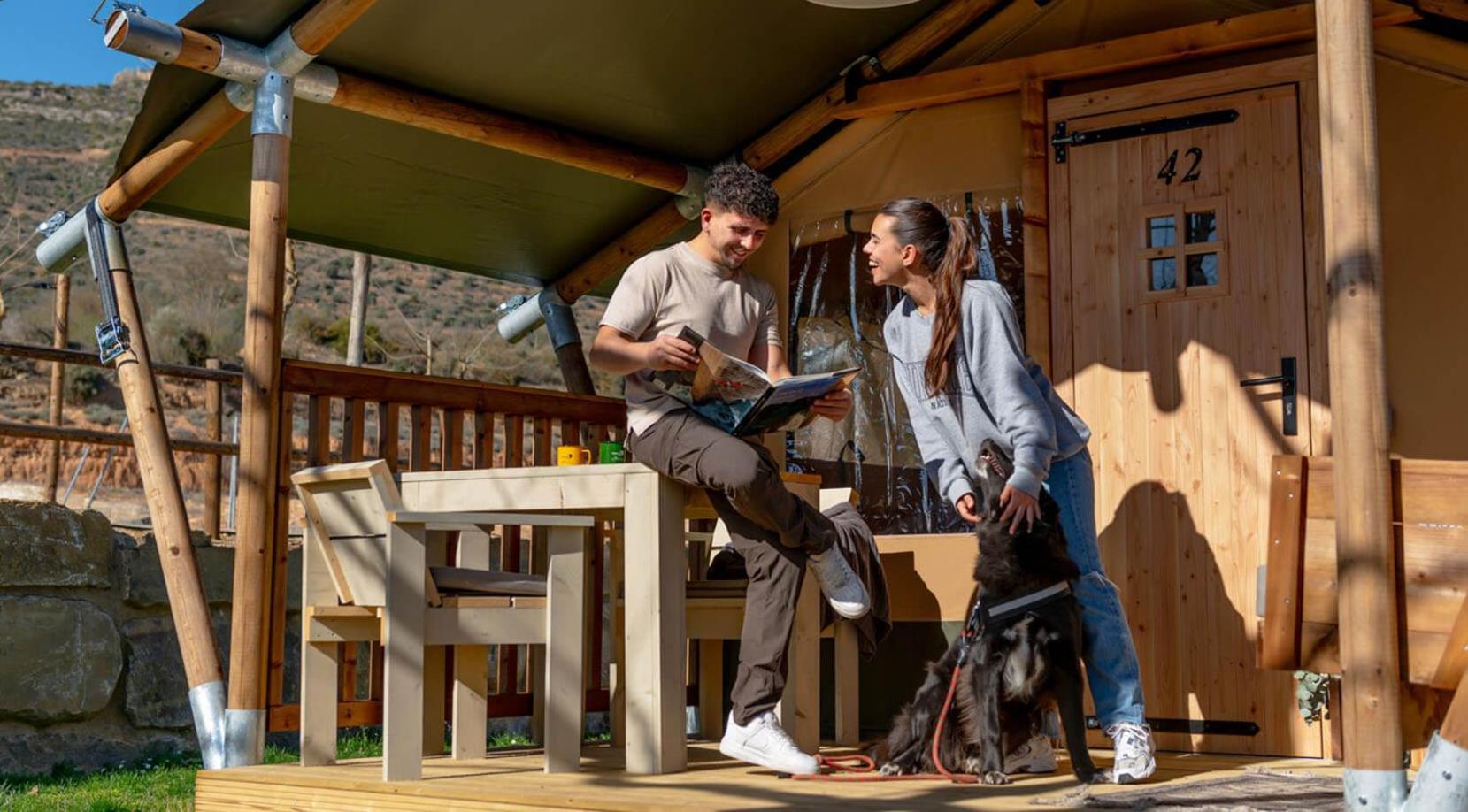 La Noguera Camping Sant Llorenç de Montgai المظهر الخارجي الصورة